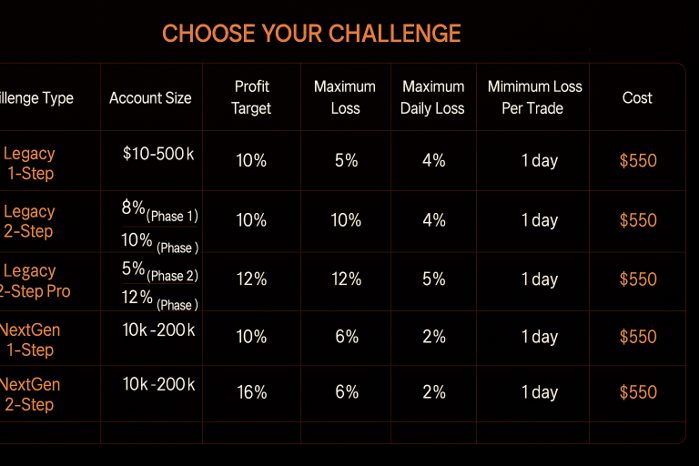 Funding Traders Challenge