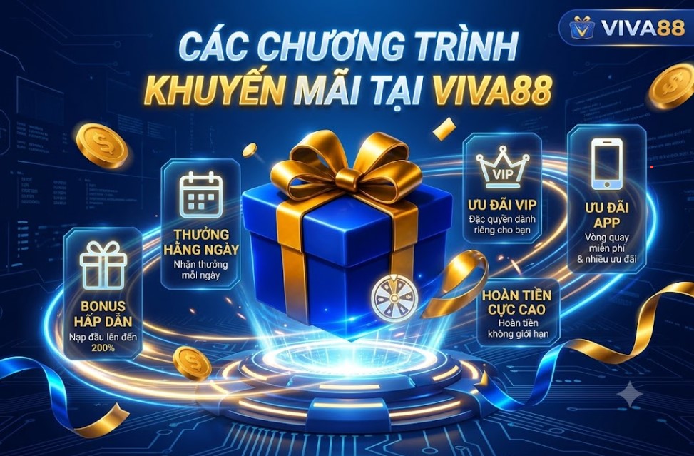 các chương trình khuyến mãi tại nhà cái viv88